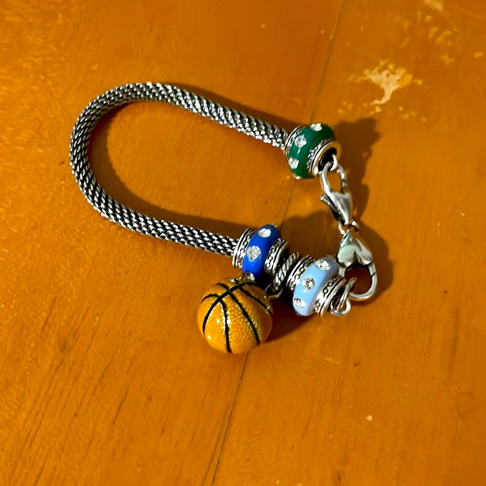 Brighton bracelet with four charms